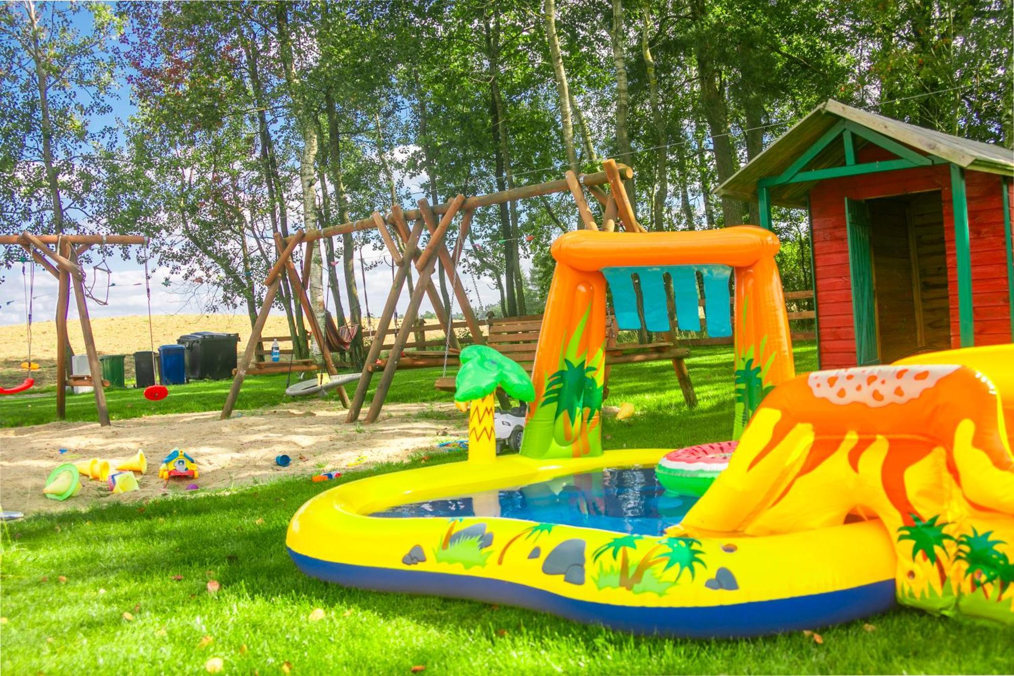 Ostoja - Na Kaszubach, Sauna, Balia-jacuzzi, Plac Zabaw, Tyrolka , Dwa Boiska, Miejsce Na Ognisko, Grill Gazowy *