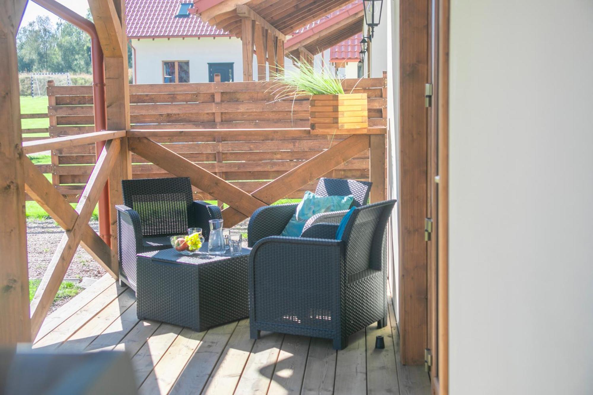 Ostoja - Na Kaszubach, Sauna, Balia-jacuzzi, Plac Zabaw, Tyrolka , Dwa Boiska, Miejsce Na Ognisko, Grill Gazowy Ferienhaus Lemany (Kartuzy)